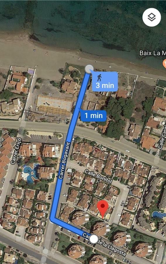 Estudio Con Piscina, Playa Y Wifi Denia Kültér fotó